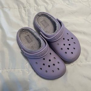 Kids Sherpa crocs